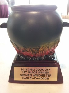 1st place chili!   